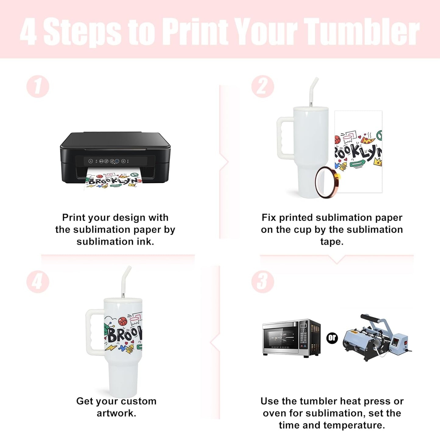 40 oz sublimation glass