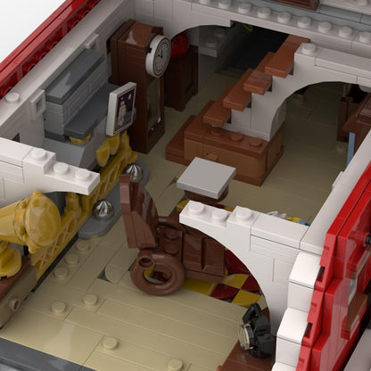 Christmas Country Church Building Kit, MOC-147549 Winter Modular Building Blocks Christmas House Building Block Building Toy (1769 Pieces)