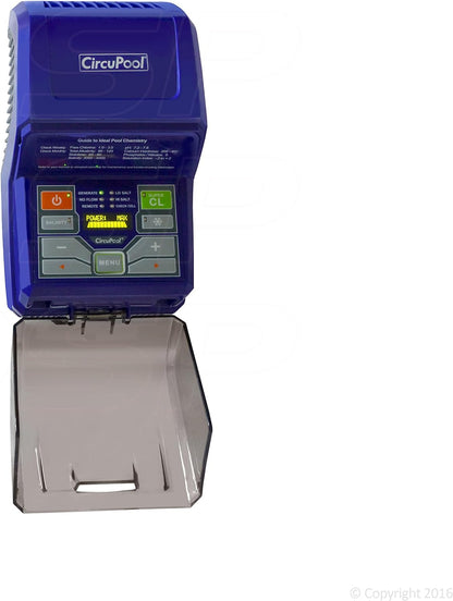 Complete Salt Water Chlorination System for Swimming Pools | Titanium Cell & 7 Year Manufacturer Warranty | No DIY Install Penalty.