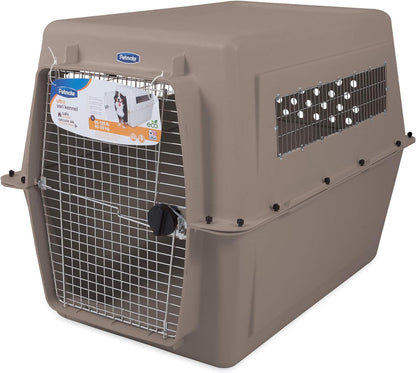 Petmate Ultra Vari Dog Kennel for Extra Large Dogs (Durable, Heavy Duty Dog Travel Crate, Made with Recycled Materials, 48 in. Long) 90 to 125 lbs, Made in USA