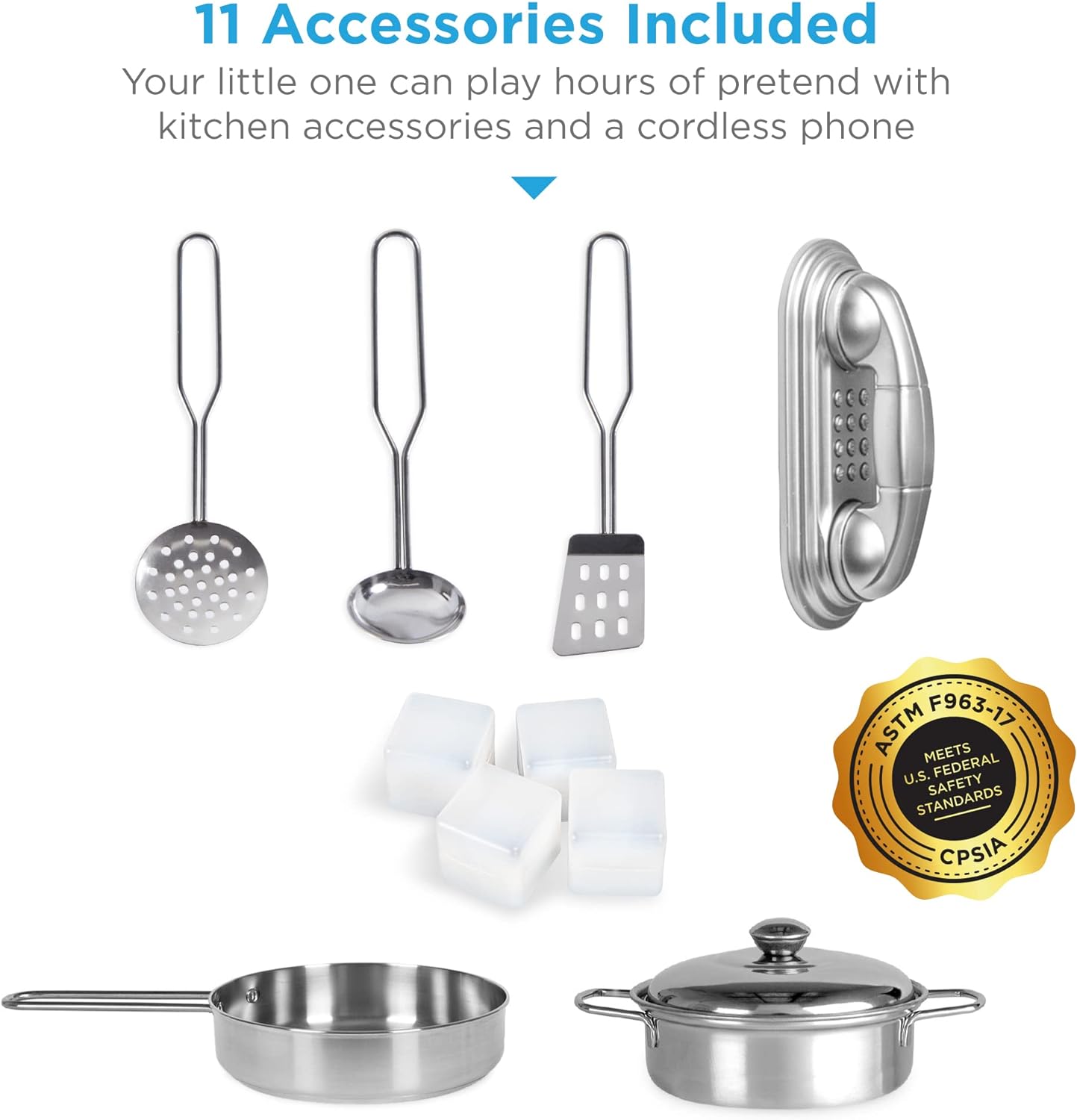 Best Pretend Kitchen Wooden Toy Set for Kids