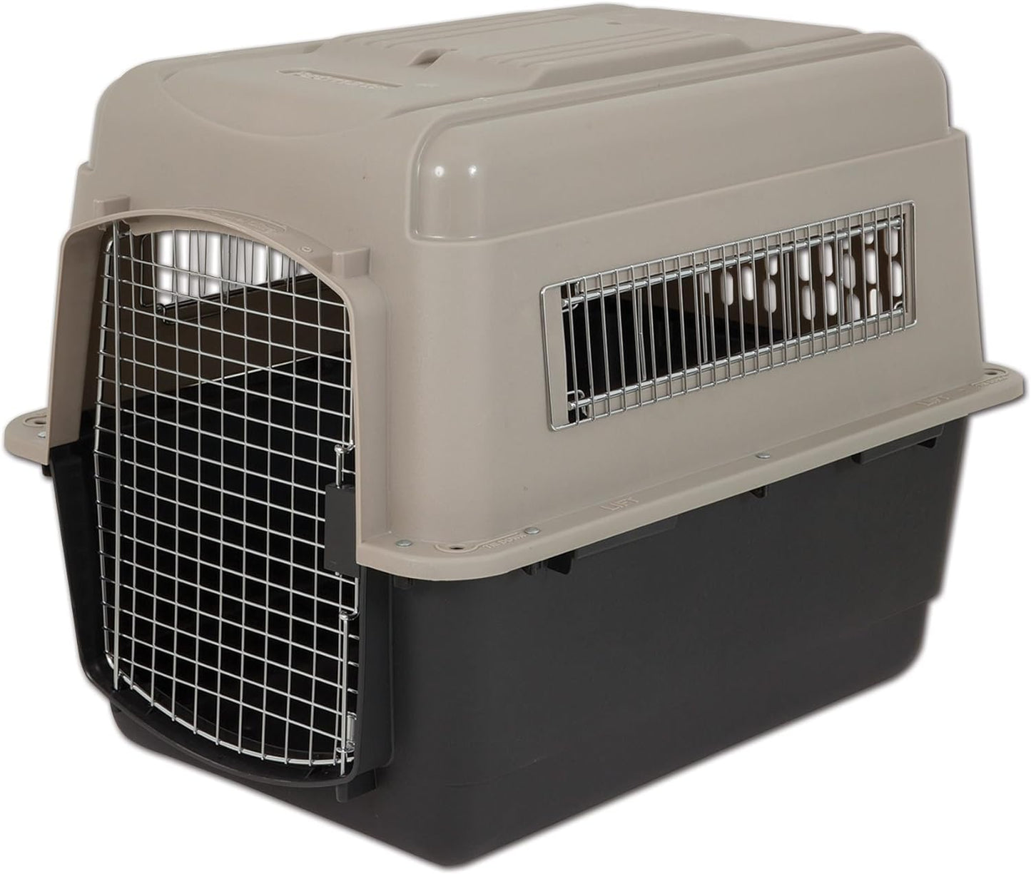 Petmate Ultra Vari Dog Kennel for Extra Large Dogs (Durable, Heavy Duty Dog Travel Crate, Made with Recycled Materials, 48 in. Long) 90 to 125 lbs, Made in USA