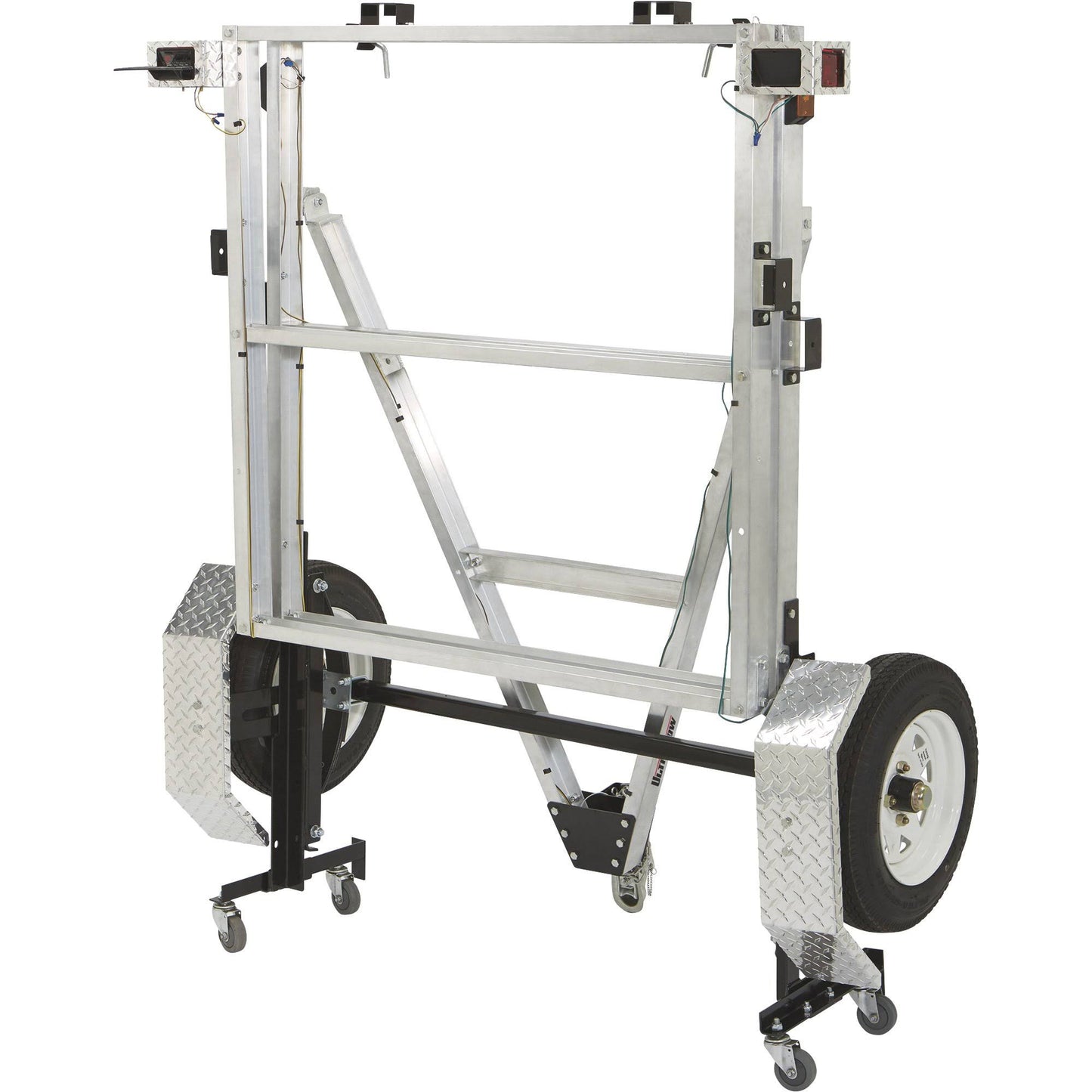 Ultra-Tow 4ft. x 8ft. Folding Aluminum Utility Trailer Kit-1170Lb. Load Capacity 3806S109