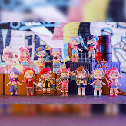 12-Pack Blind Box, Fashion Trendsetters Series Cute Blind Box Action Figures Popular Collectible Toys Birthday Halloween Christmas Gifts