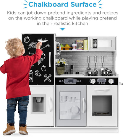 Best Pretend Kitchen Wooden Toy Set for Kids