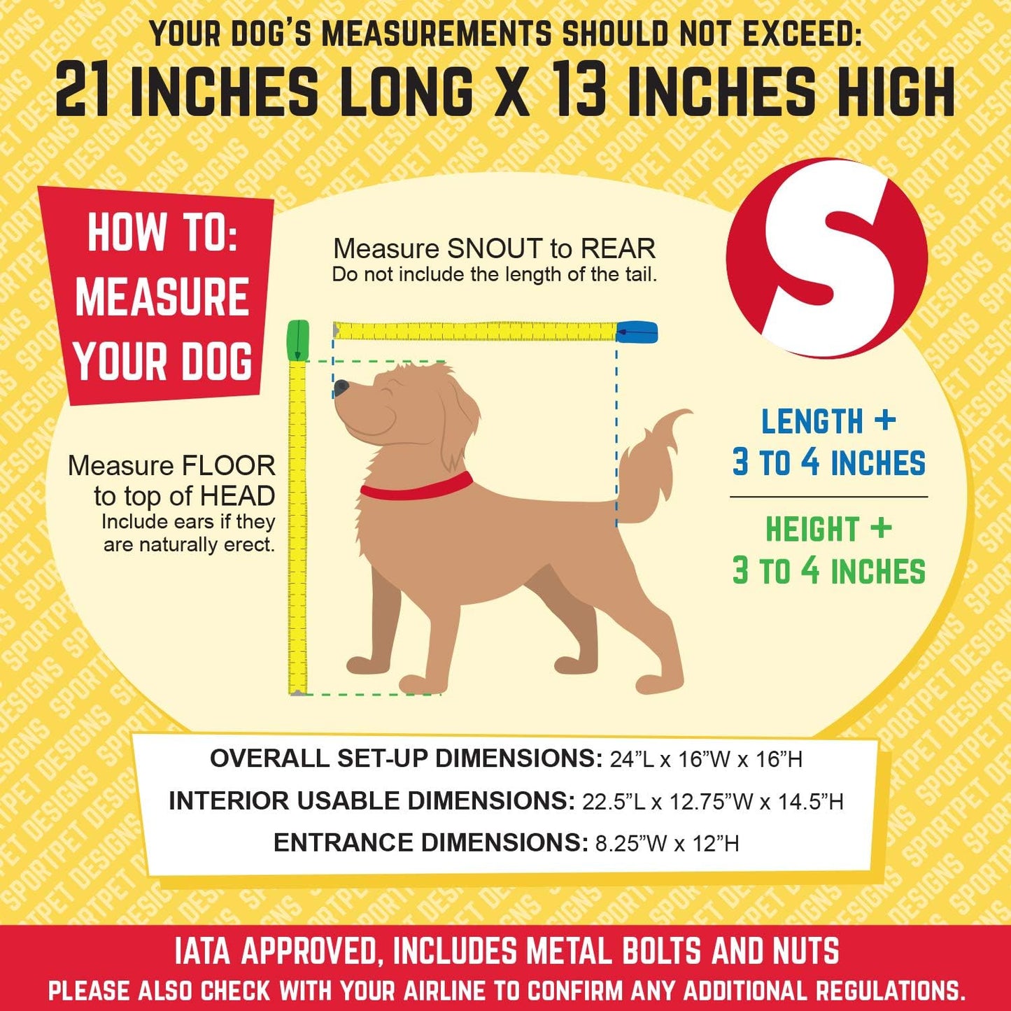 SportPet Designs Plastic Kennels Rolling Plastic Airline Approved Wire Door Travel Dog Crate, XXX-Large, Gray