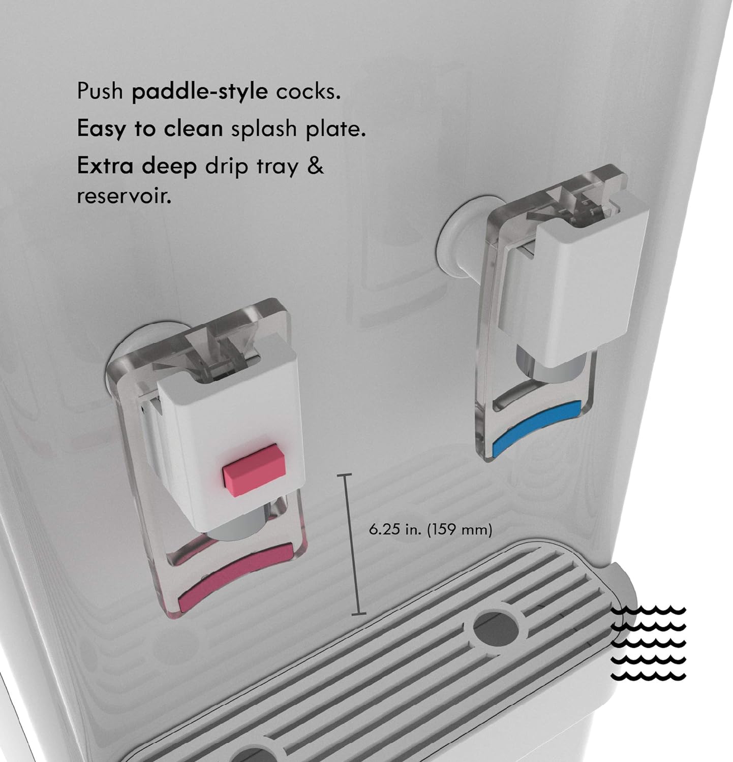 Bottleless Water Cooler Hot and Cold Water Dispenser for Offices & Homes