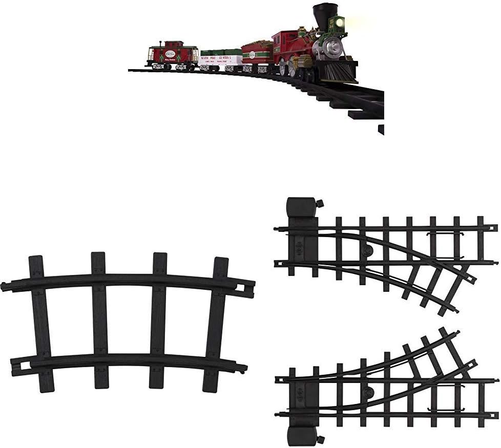 Arctic Central Battery Powered Train Set with Remote Control + Inner Track Expansion Pack