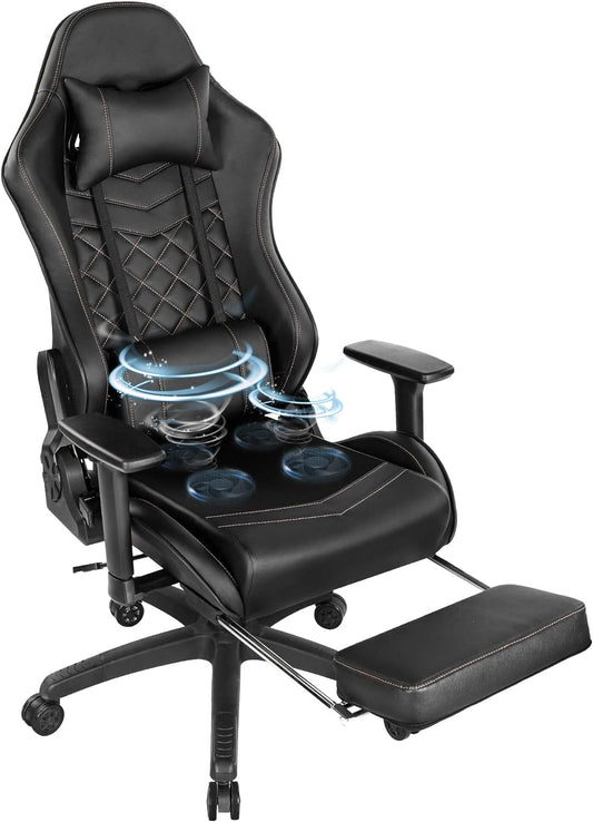 Classic PU Leather Large and Tall Ergonomic Computer Chair