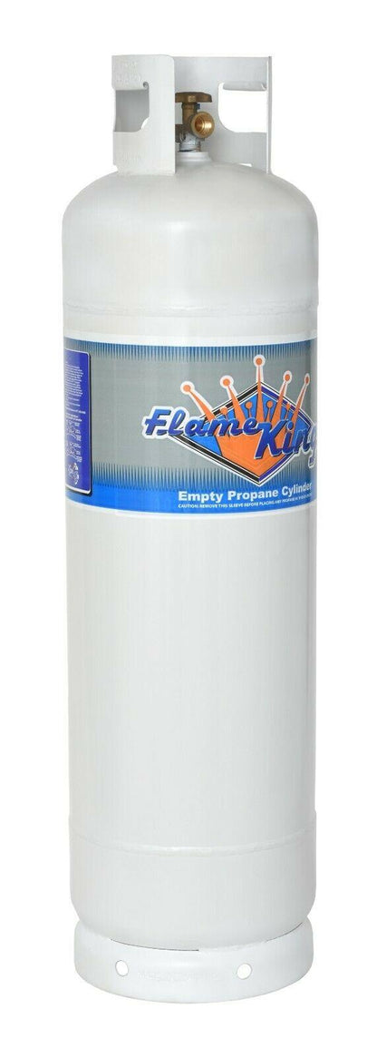 60 lb pound steel propane tank lpg refillable cylinder with pol valve new