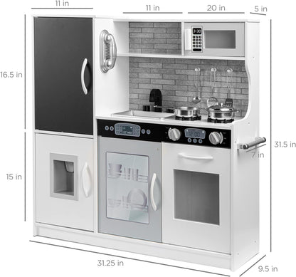 Best Pretend Kitchen Wooden Toy Set for Kids