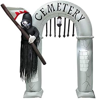 Halloween Inflatable Grim Reaper's Arch, 7.8 ft.
