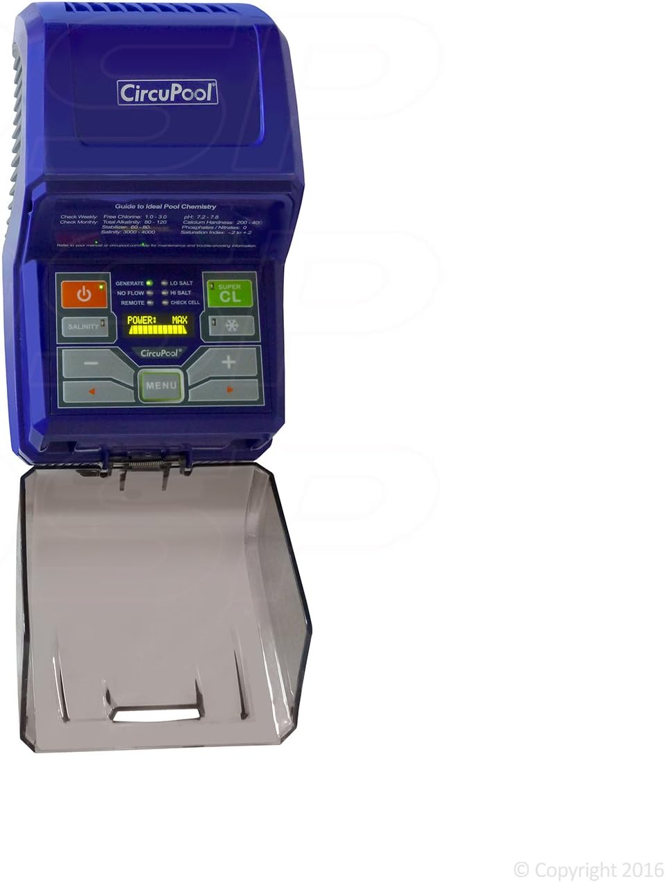 Complete Salt Water Chlorination System for Swimming Pools | Titanium Cell & 7 Year Manufacturer Warranty | No DIY Install Penalty.