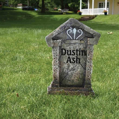12 Halloween Tombstones for Halloween Cemetery