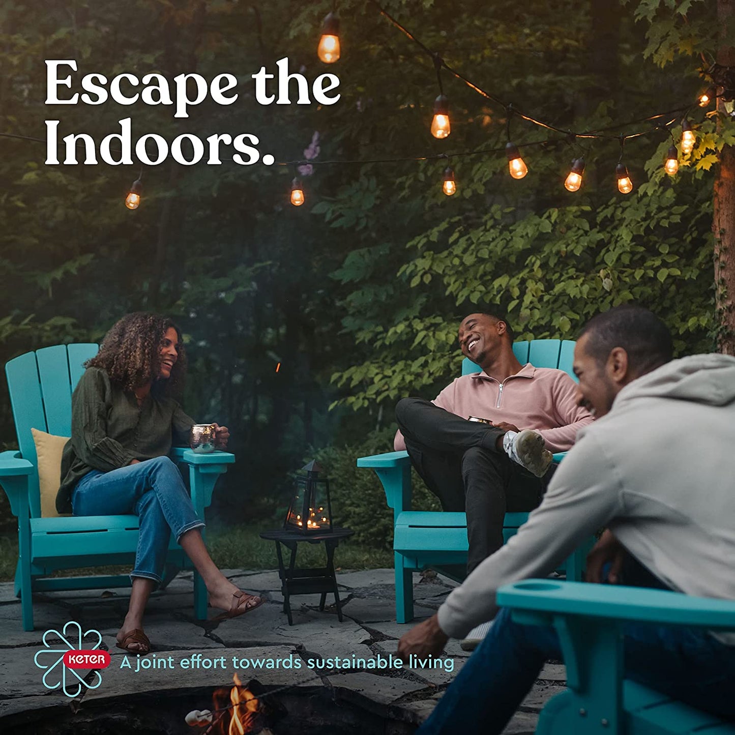 Keter Unity XL Portable Outdoor Table and Storage