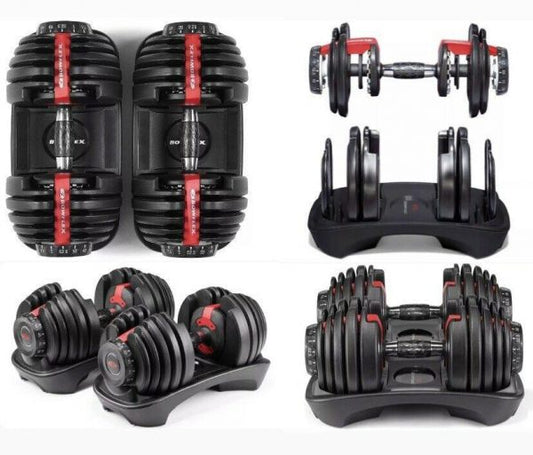 Bowflex SelectTech 552 Adjustable Dumbbells (Pair) Brand New! 100% AUTHENTIC