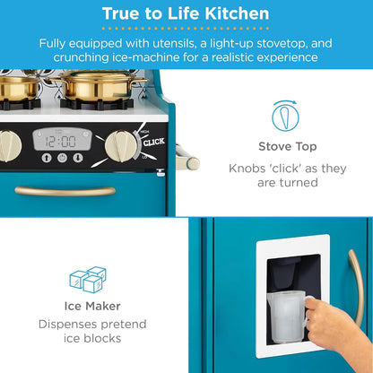 Best Pretend Kitchen Wooden Toy Set for Kids