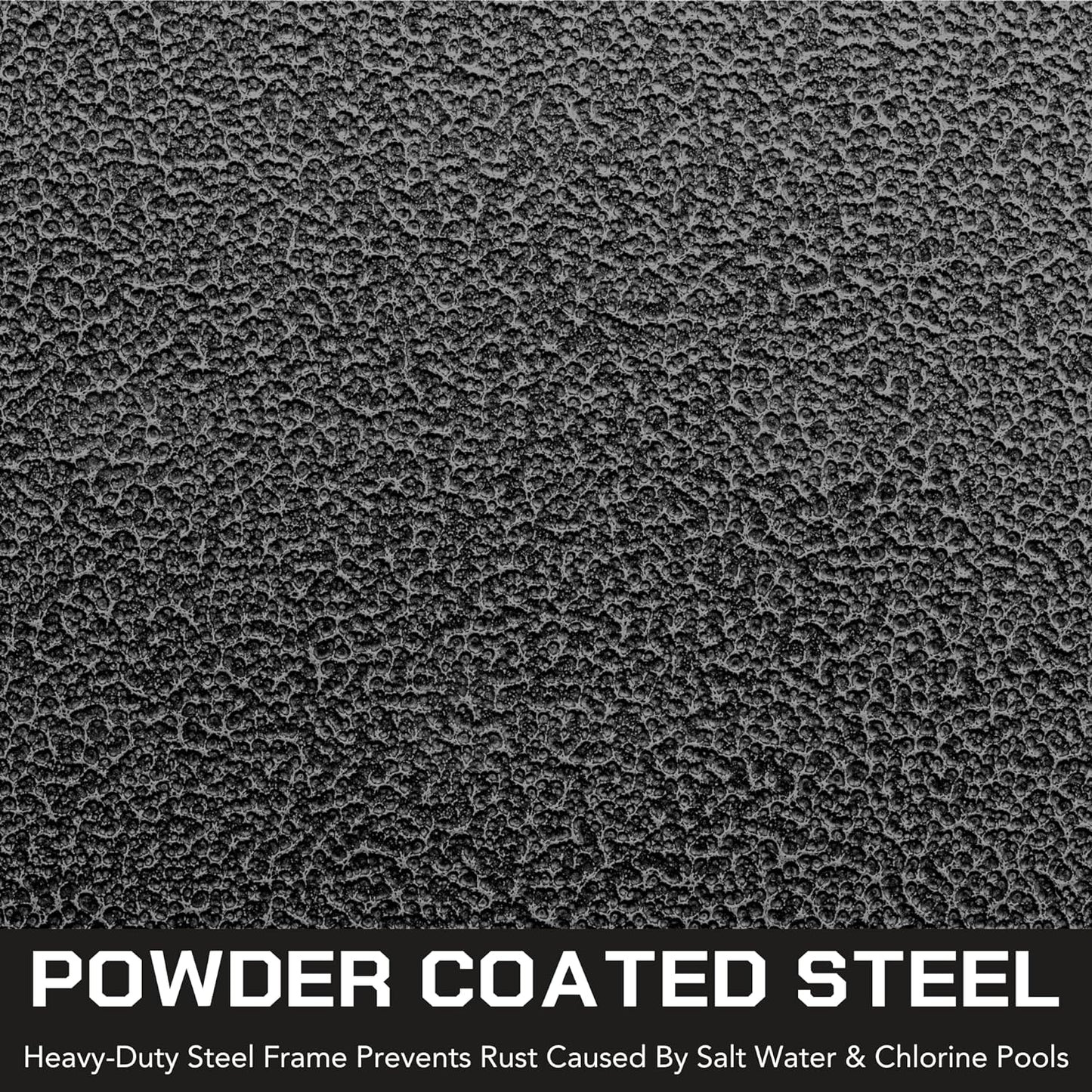 All-In-One Pool Basketball Hoop - Includes Composite Basketball, Air Pump, & Tools - Matte Black Heavy Duty Set - Adjustable Poolside Basketball Goal - Made for Kids, Teens, & Adults