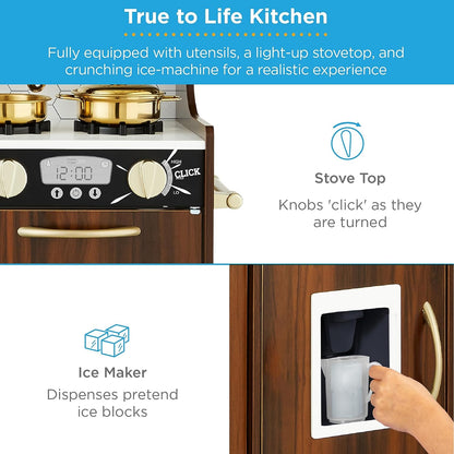 Best Pretend Kitchen Wooden Toy Set for Kids