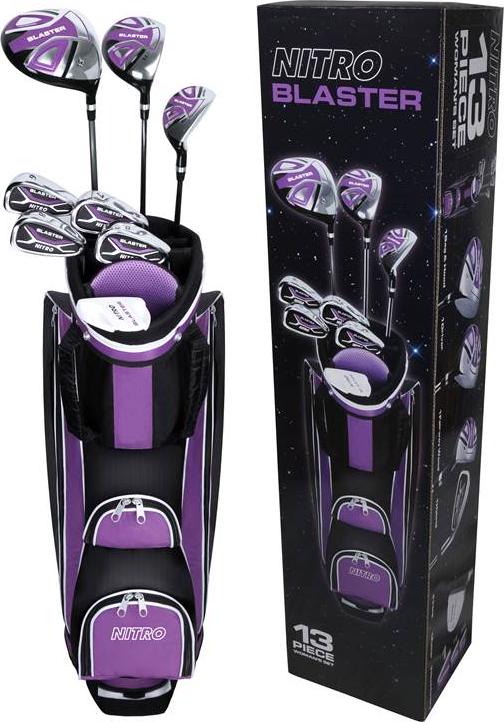 Nitro Golf Club Complete Set, Ladies, 13-Piece, Right-Handed