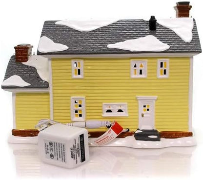 Snow Village National Lampoon's Christmas Vacation Griswold Vacation Home Lighted Architecture, 7.48", Multicolor